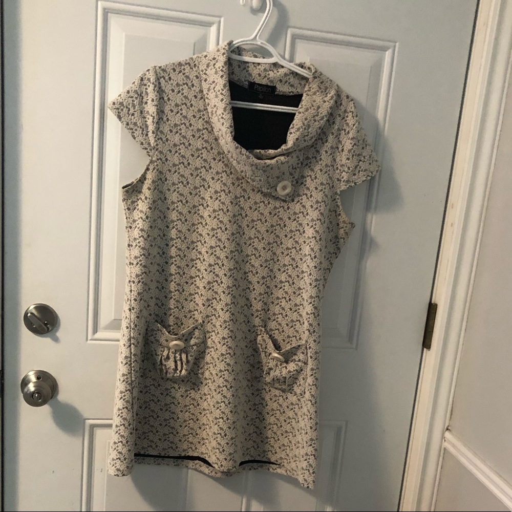 Cowl neck dress/tunic